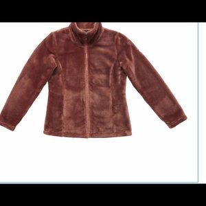 32 Degrees Women's Plush Faux Fur Full Zip Jacket
